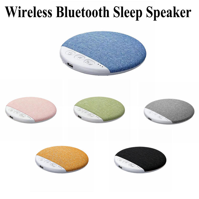 Smart Home Bone - ลำโพงบลูทูธไร้สายสำหรับนอนหลับ พร้อมเสียงไวท์นอยส์ แบบส่งเสียงผ่านกระดูก ใต้หมอน สำหรับเตียงนอน ห้องนอน