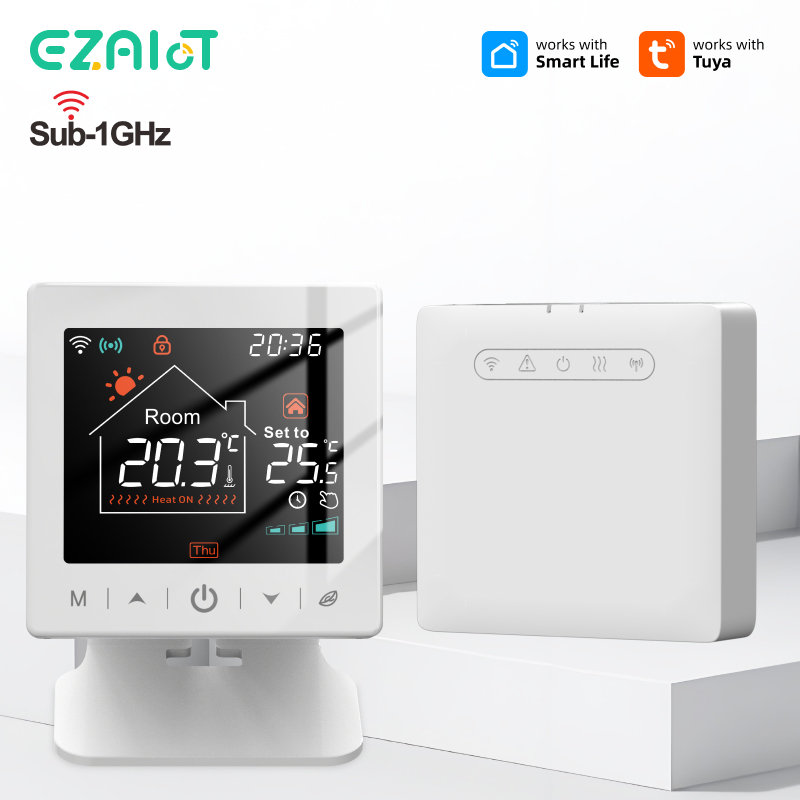 Universal Remote Smart Home - เทอร์โมสตัทอัจฉริยะสำหรับบ้าน ระบบควบคุมอุณหภูมิผ่าน WiFi รองรับ Tuya RF