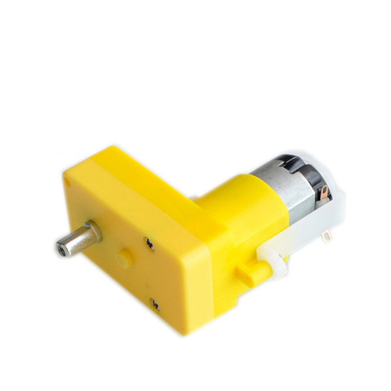 Smart Home Yellow - TTมอเตอร์DC 6Vเกียร์มอเตอร์210RPMสมาร์ทรถหุ่นยนต์TTมอเตอร์LประเภทTTมอเตอร์สำหรับarduino DCมอเตอร์เกียร์