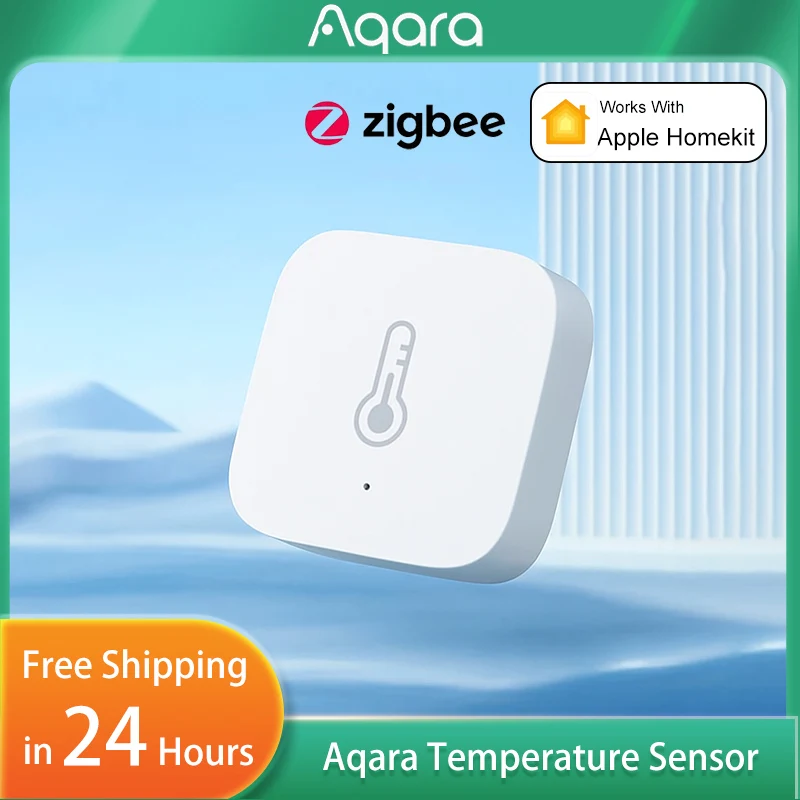 Smart Home Group - เซ็นเซอร์วัดอุณหภูมิ Aqara Zigbee เซ็นเซอร์วัดคุณภาพอากาศ ความดัน อุณหภูมิ
