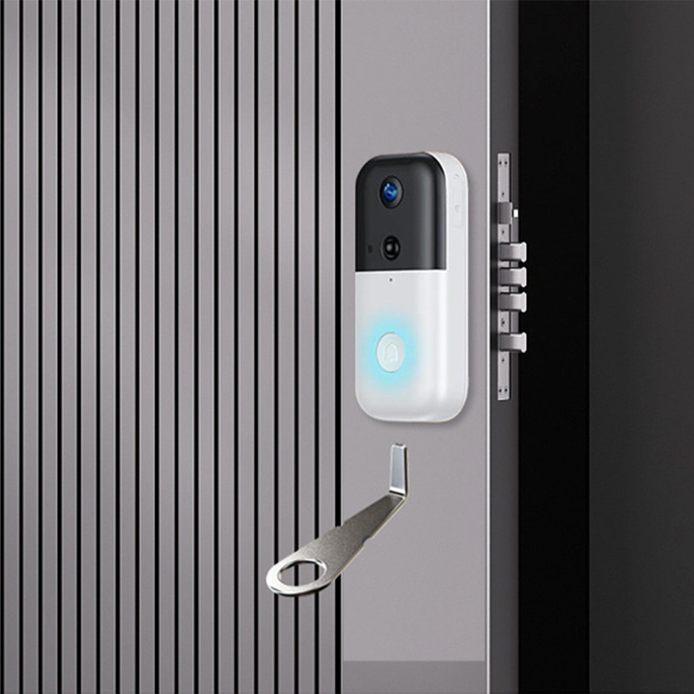 Smart Home Simple - กุญแจวิดีโอดอร์เบลล์สีเงินสำหรับกล้องวงจรปิด เครื่องมือถอดที่ปลอดภัย อุปกรณ์เปิดสแตนเลส อะไหล่สมาร์ทโฮม