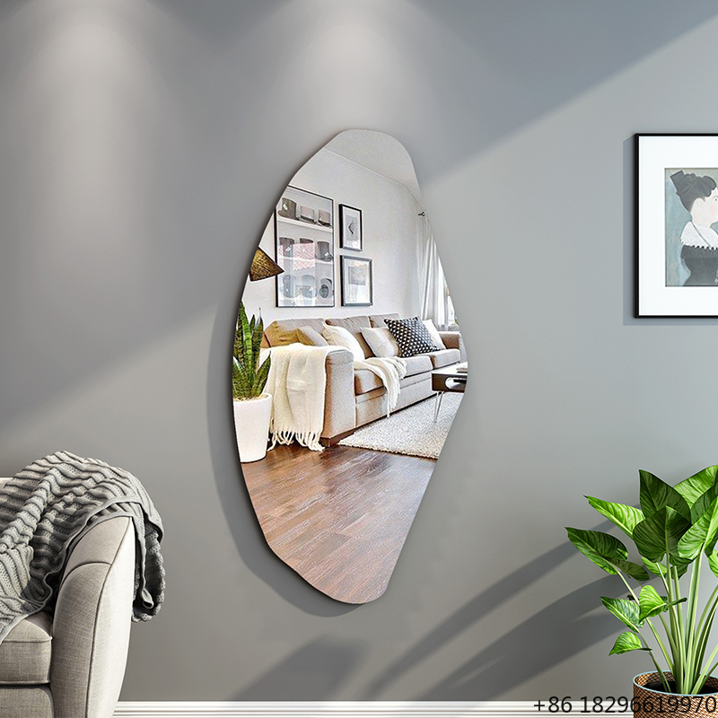 Smart Home Uses - กระจกติดผนังทรงยาวแบบไร้กรอบ ดีไซน์ทันสมัย สำหรับใช้ในบ้านและเชิงพาณิชย์