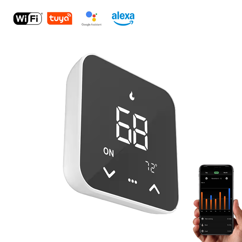 Smart Home Remote - เทอร์โมสตัทอัจฉริยะ Tuya WiFi รุ่นใหม่ ปี 2026