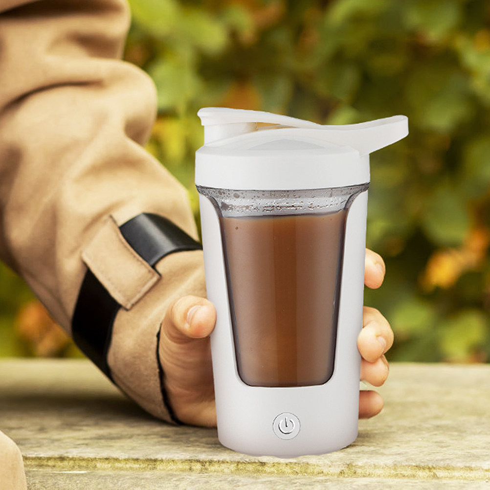 Smart Home Bone - แก้วคนอัตโนมัติอัจฉริยะ 450 มล. แก้วกาแฟไฟฟ้า คนเองได้ ใช้สำหรับโปรตีนเชค