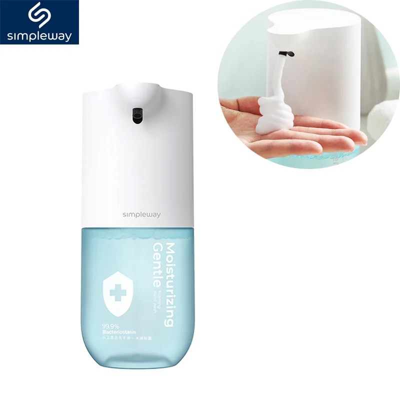 Smart Home Living - Simpleway เครื่องจ่ายสบู่อัตโนมัติอัจฉริยะ, เครื่องล้างมืออัจฉริยะเครื่องจ่ายโฟมเซ็นเซอร์อินฟราเรด0.25วินาทีมีความแม่นยำสูงสำหรับบ้าน Xiaomi