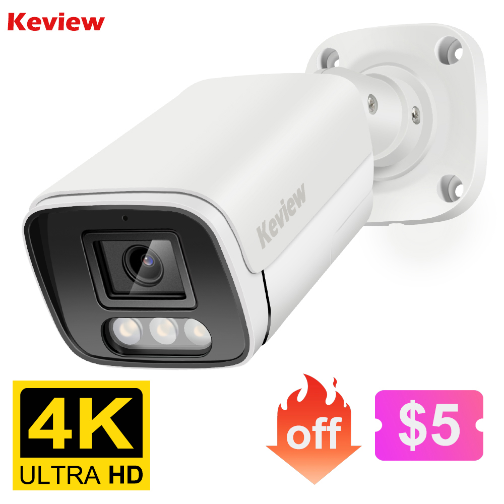 Smart Home Ezviz - 4K Poe กล้องการเฝ้าระวังวิดีโอ IP ONVIF เสียง
