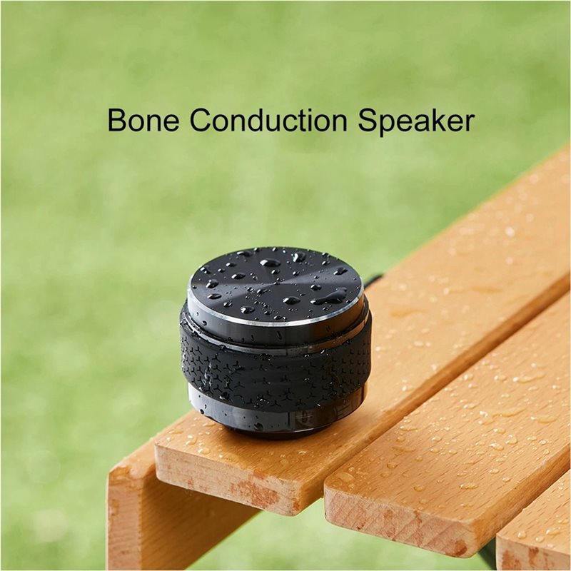 Smart Home Bone - ลำโพงไร้สายแบบ Bone Conduction ลำโพงอัจฉริยะพร้อมเสียงสเตอริโอ ไฟ LED