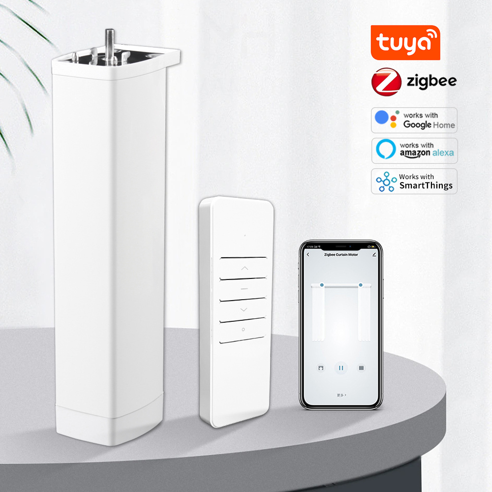Universal Remote Smart Home - สมาร์ท Tuya Zigbee ไฟฟ้าสมาร์ทอัตโนมัติบ้านผ้าม่านชัตเตอร์มอเตอร์สนับสนุน RF ระยะไกล