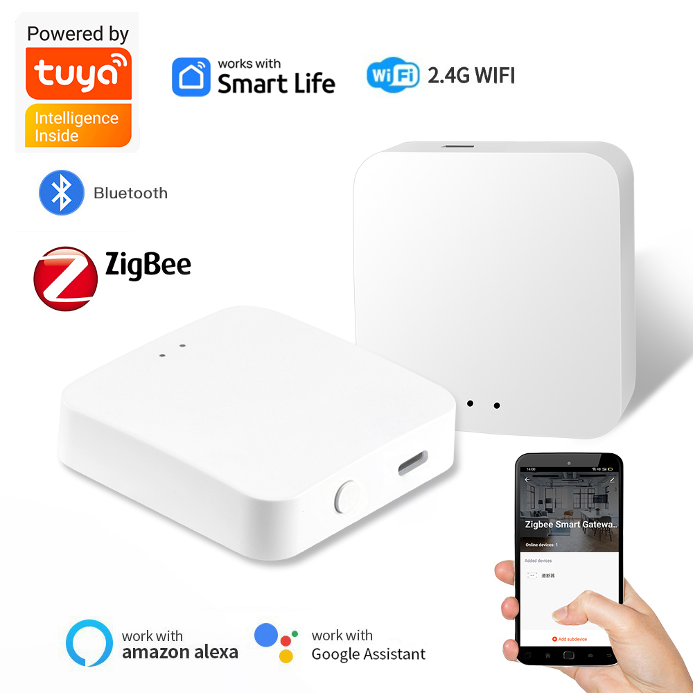 Smart Home Xiaomi Hub - Tuya Smart LifeAPP Multi-mode Gateway ZigBee