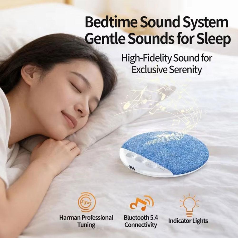 Smart Home Bone - ลำโพงช่วยการนอนหลับแบบบางพิเศษ พร้อมเสียงไวท์นอยซ์ ระบบส่งเสียงผ่านกระดูก ใต้หมอน สำหรับเตียงนอนในห้องนอน