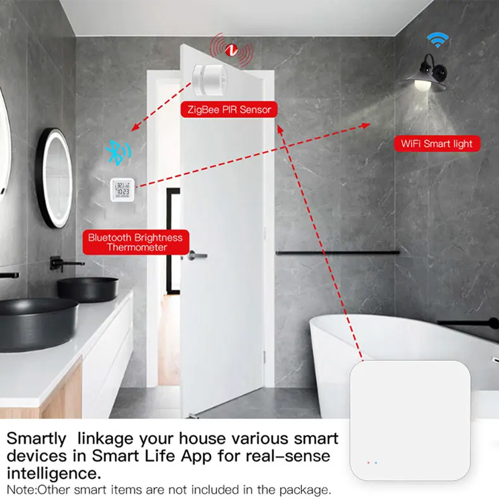 Tuya Zigbee บลูทูธหลายโหมด GAT - Smart Home Living บทวิจารณ์และราคา