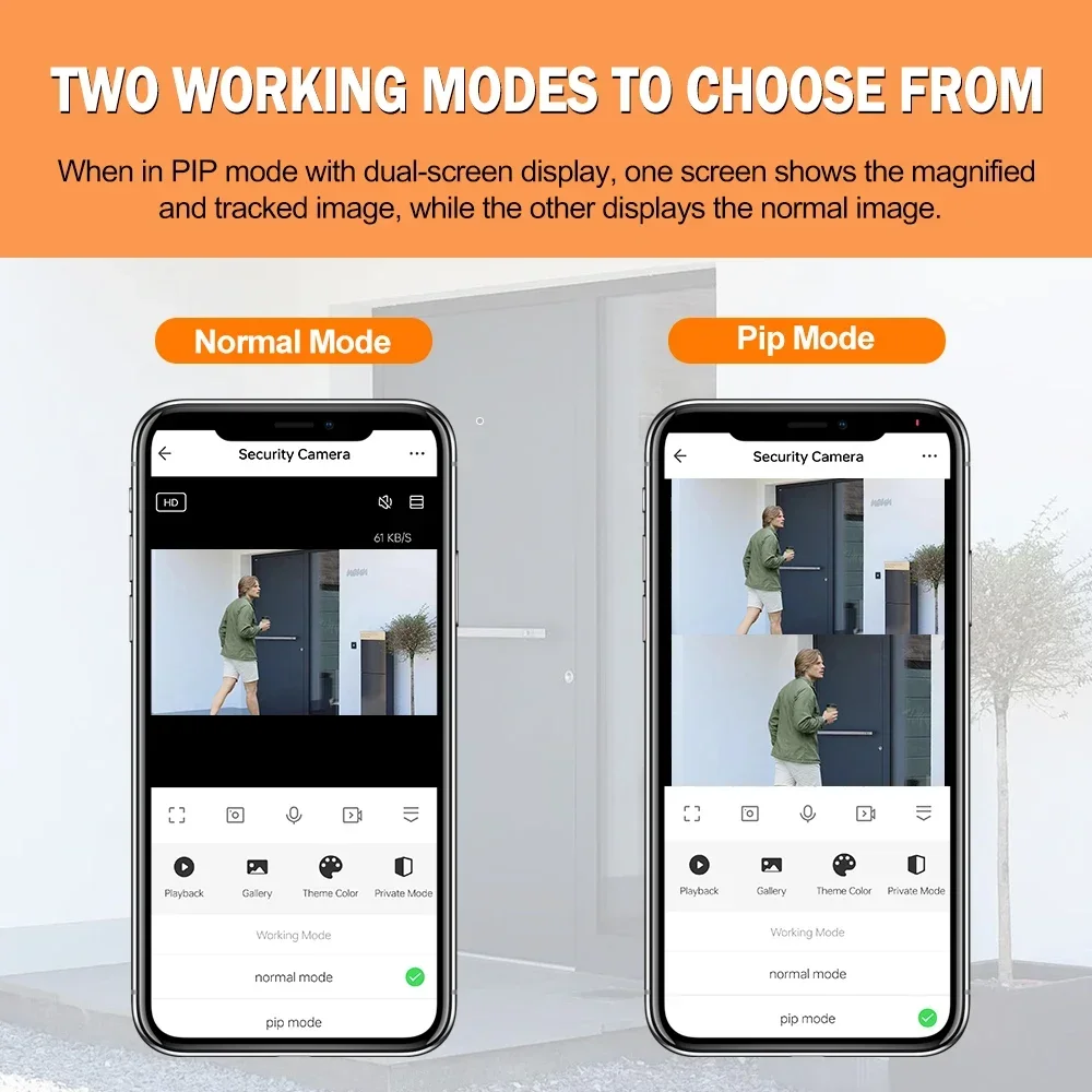 กล้องดูผ่านประตู 3MP HD 2.4G/5 - Smart Home Ezviz บทวิจารณ์และราคา