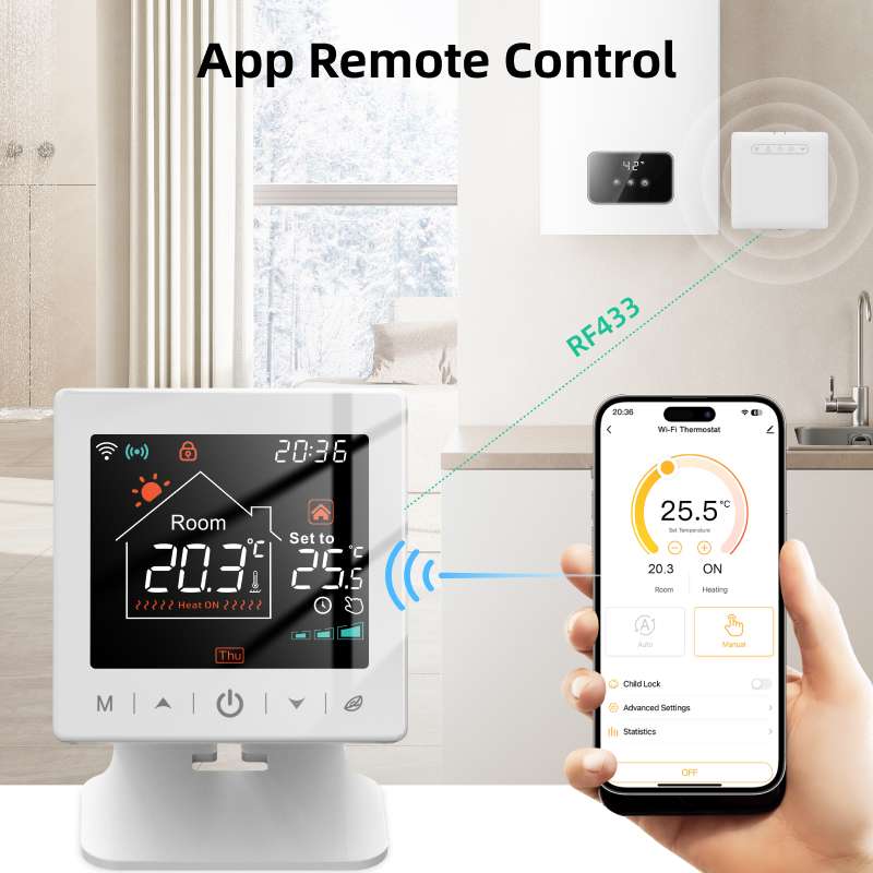 เทอร์โมสตัทอัจฉริยะสำหรับบ้าน  - Universal Remote Smart Home บทวิจารณ์และราคา