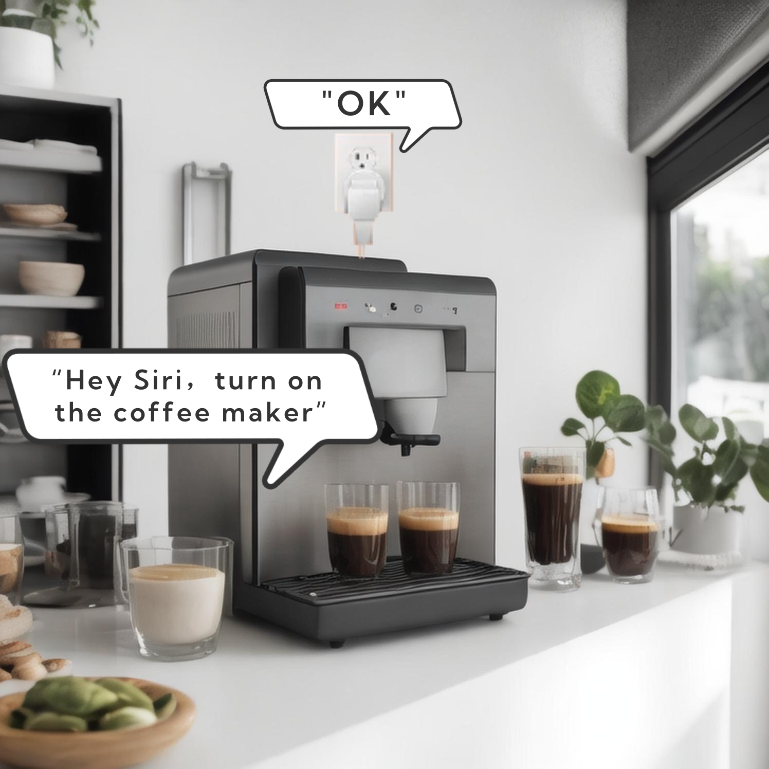 ปลั๊กอัจฉริยะ HomeKit US แบบกล - Smart Home Group บทวิจารณ์และราคา