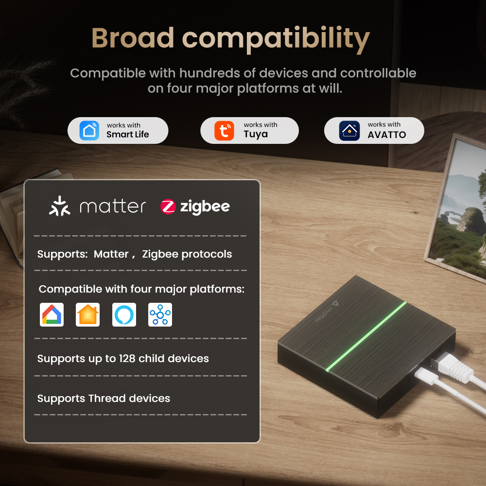 AVATTO Matter Smart Wired Gate - Smart Home Group บทวิจารณ์และราคา