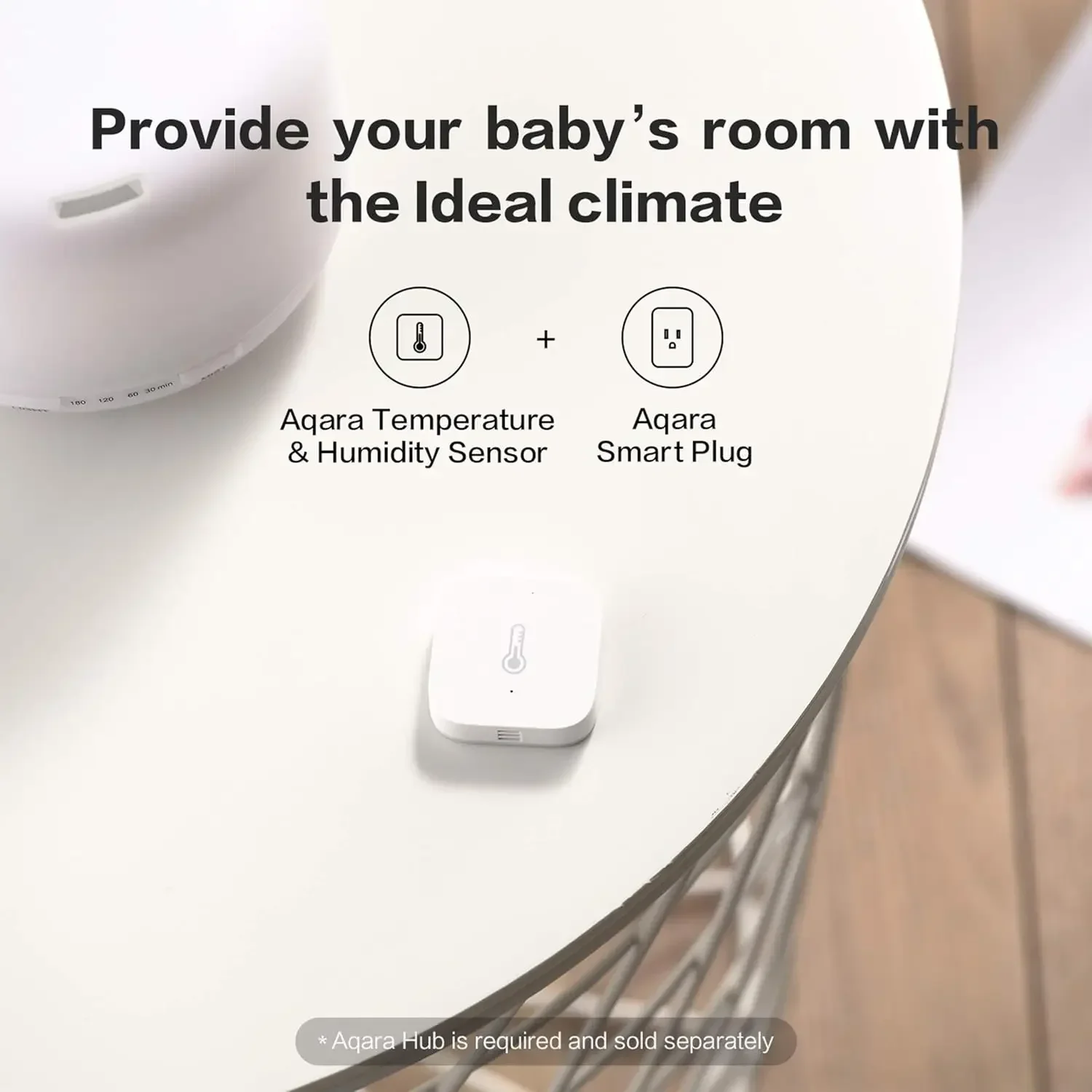 เซ็นเซอร์วัดอุณหภูมิ Aqara Zig - Smart Home Group บทวิจารณ์และราคา