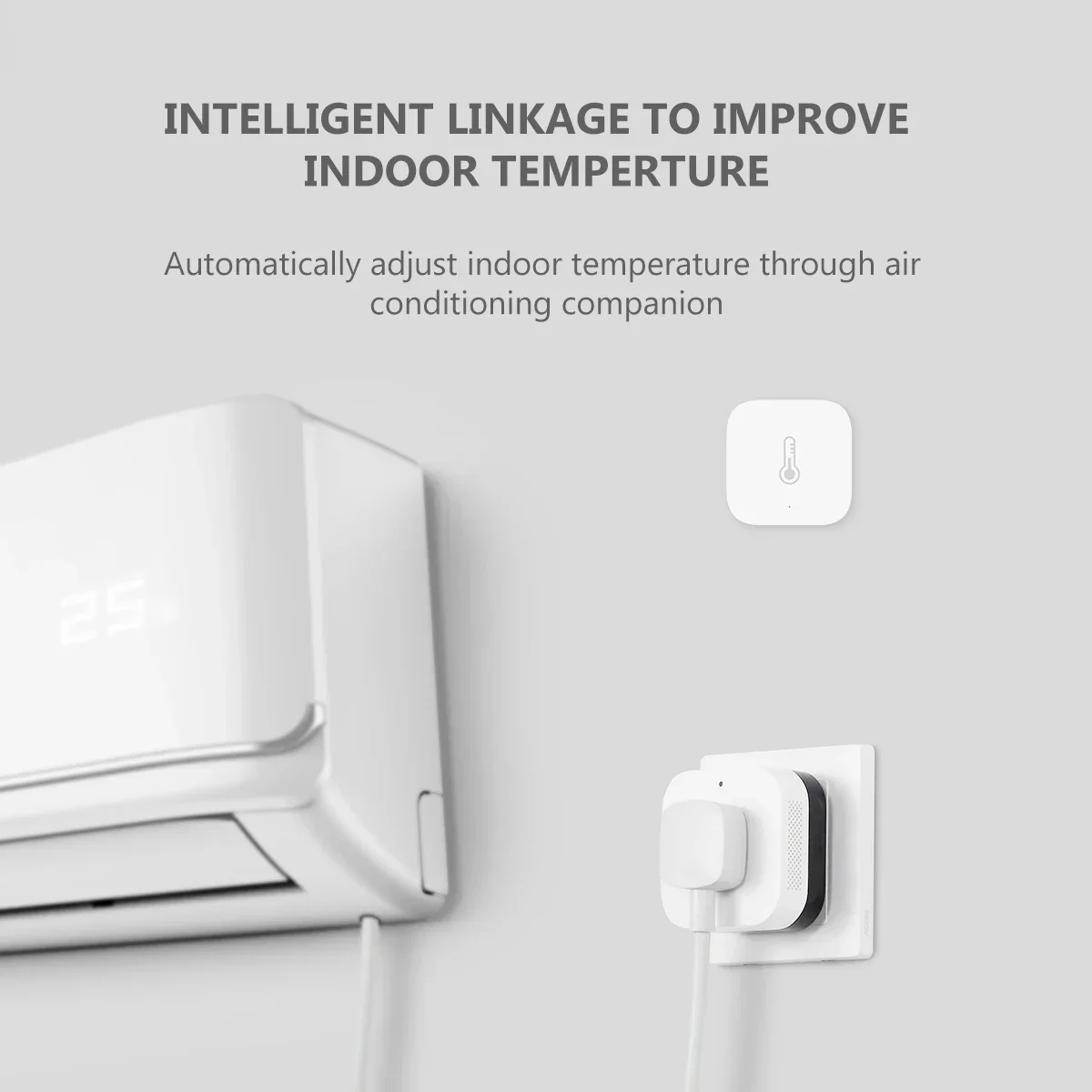 เซ็นเซอร์วัดอุณหภูมิ Aqara Zig - Smart Home Group บทวิจารณ์และราคา