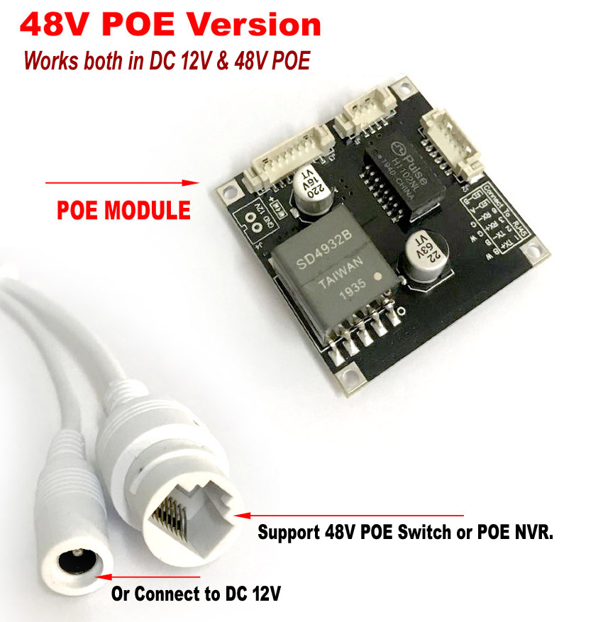 โมดูลจ่ายไฟ CCTV 48V POE + โมด - Smart Home Imou บทวิจารณ์และราคา