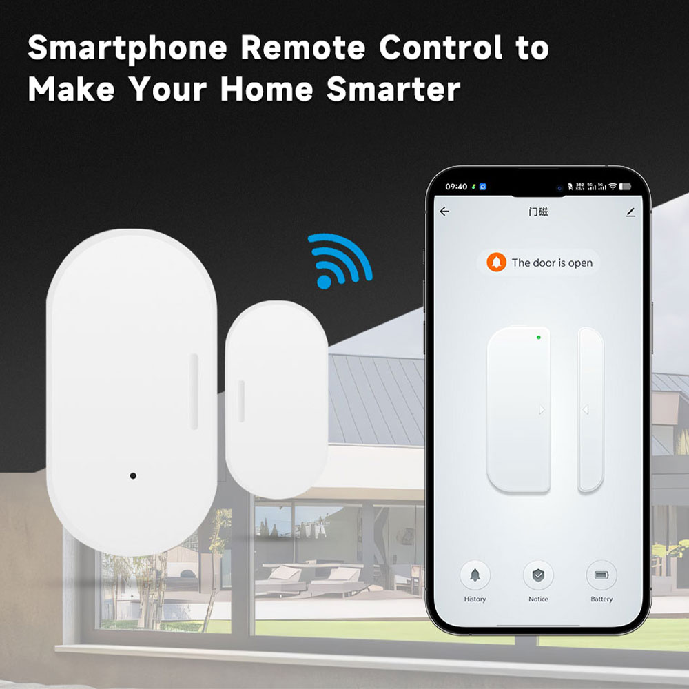เซ็นเซอร์ประตูหน้าต่าง Zigbee  - Smart Home Simple บทวิจารณ์และราคา