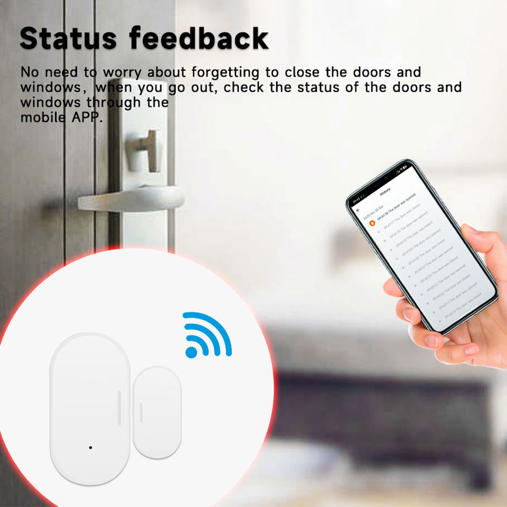 เซ็นเซอร์ประตูหน้าต่าง Zigbee  - Smart Home Simple บทวิจารณ์และราคา