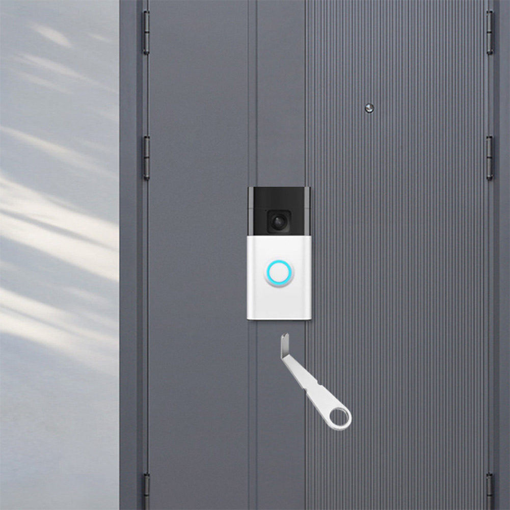 กุญแจวิดีโอดอร์เบลล์สีเงินสำหร - Smart Home Simple บทวิจารณ์และราคา