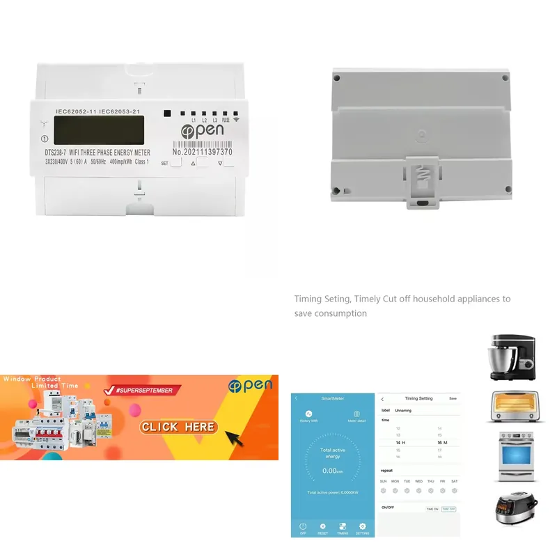 มิเตอร์วัดพลังงานอัจฉริยะแบบสา - Smart Home Remote บทวิจารณ์และราคา