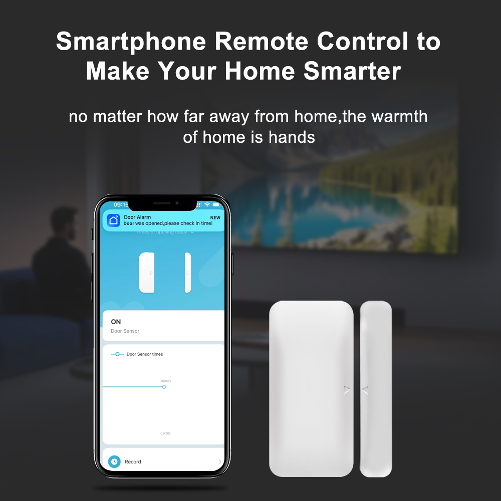 เซ็นเซอร์ประตูหน้าต่างไร้สาย T - Smart Home Simple บทวิจารณ์และราคา