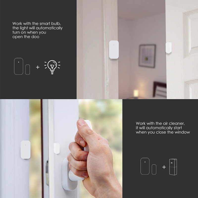 Original Aqara เซ็นเซอร์ประตูห - Smart Home Group บทวิจารณ์และราคา