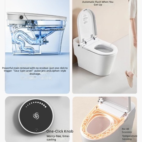 ที่นั่งชักโครกอัจฉริยะพร้อมระบ - Smart Home Uses บทวิจารณ์และราคา