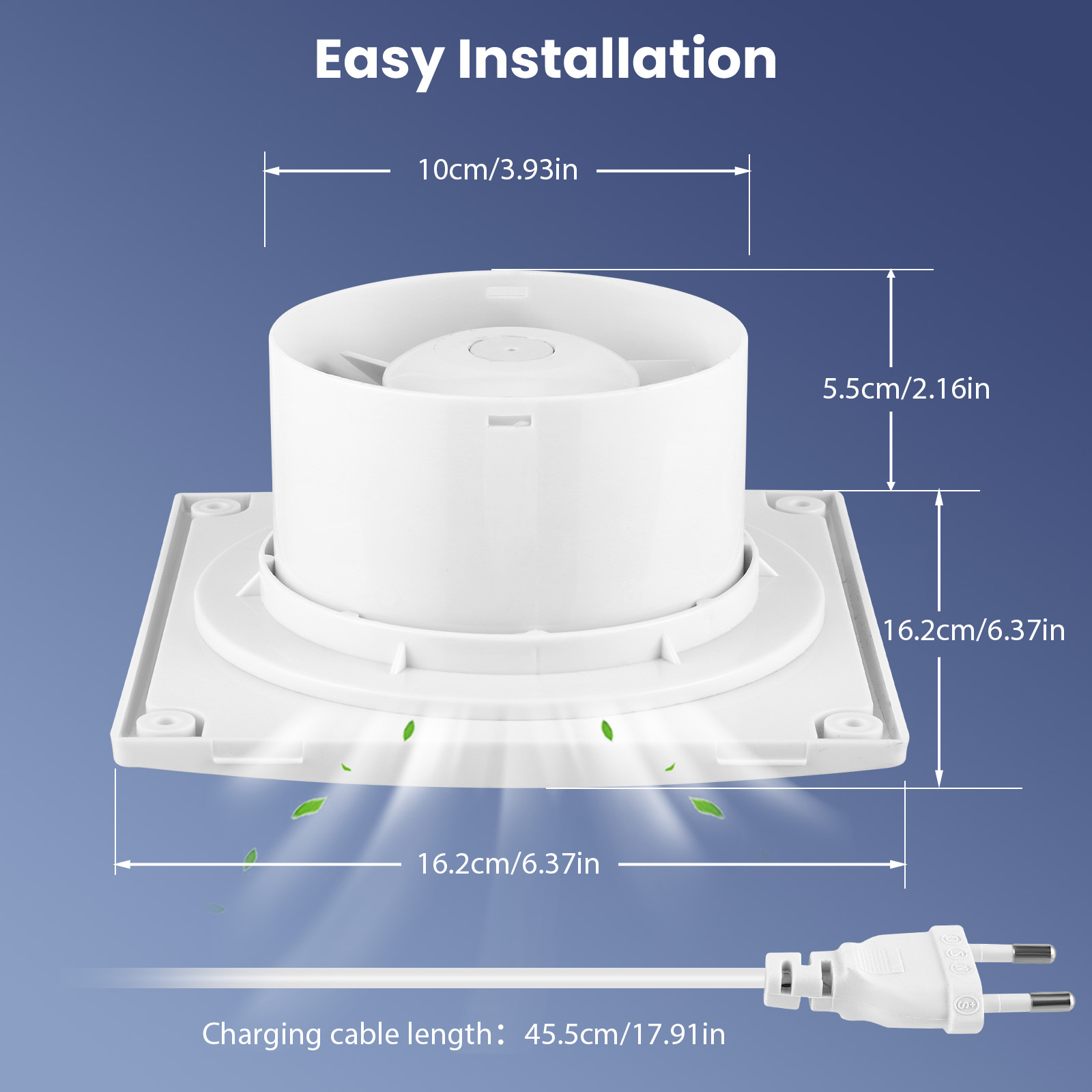 พัดลมดูดอากาศในห้องน้ำขนาด 100 - Smart Bathroom Fan บทวิจารณ์และราคา