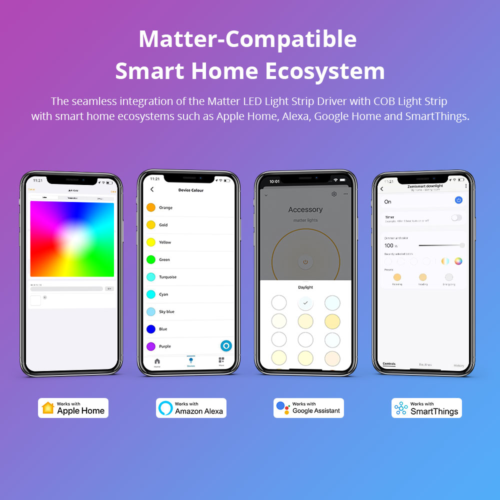 Zemismart COB LED Strip Light  - Smart Home Group บทวิจารณ์และราคา