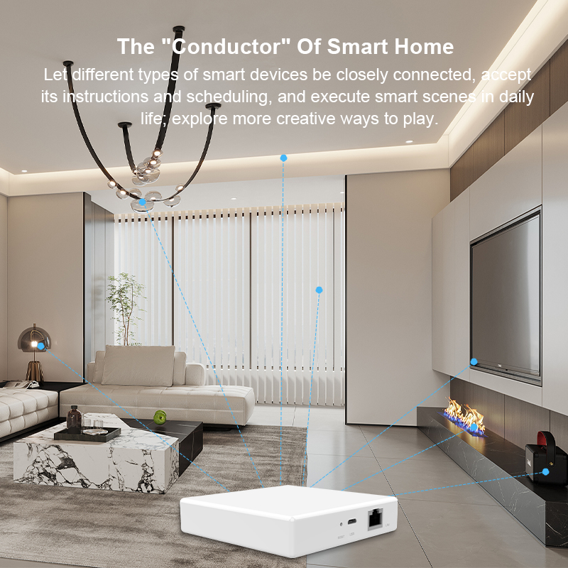 เกตเวย์ Matter Hub Homekit Tuy - Smart Home Xiaomi Hub บทวิจารณ์และราคา