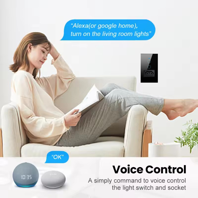 สวิตช์ไฟอัจฉริยะ UNKAS Wifi สำ - Smart Home Yale บทวิจารณ์และราคา