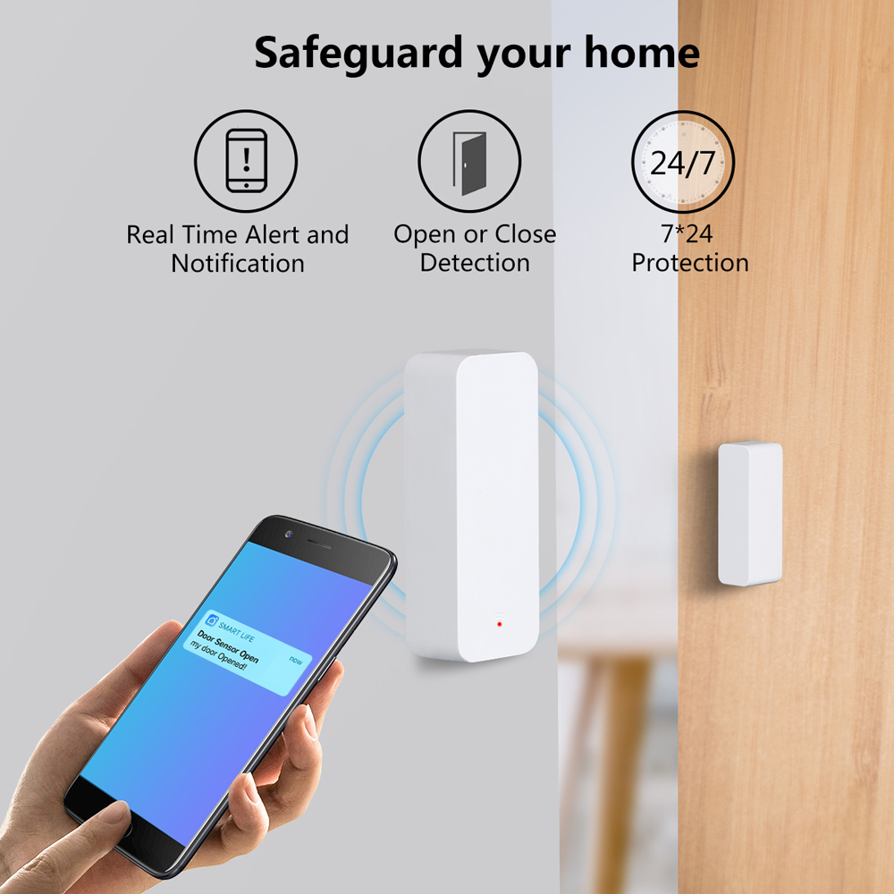 ทูยา ไวไฟ ซิกบีเซ็นเซอร์ประตูห - Smart Home Remote บทวิจารณ์และราคา