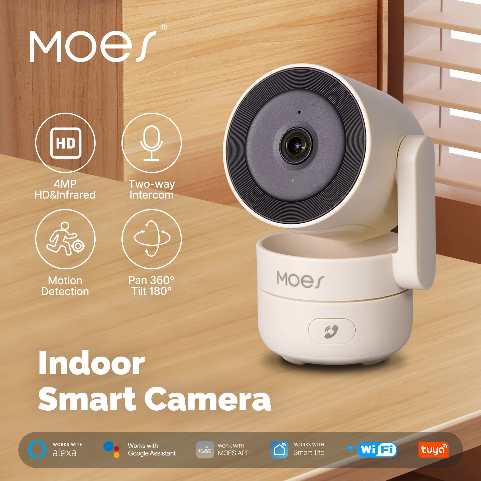 MOESTuya WiFi ในร่ม Pan/Tilt ก - Smart Home Imou บทวิจารณ์และราคา