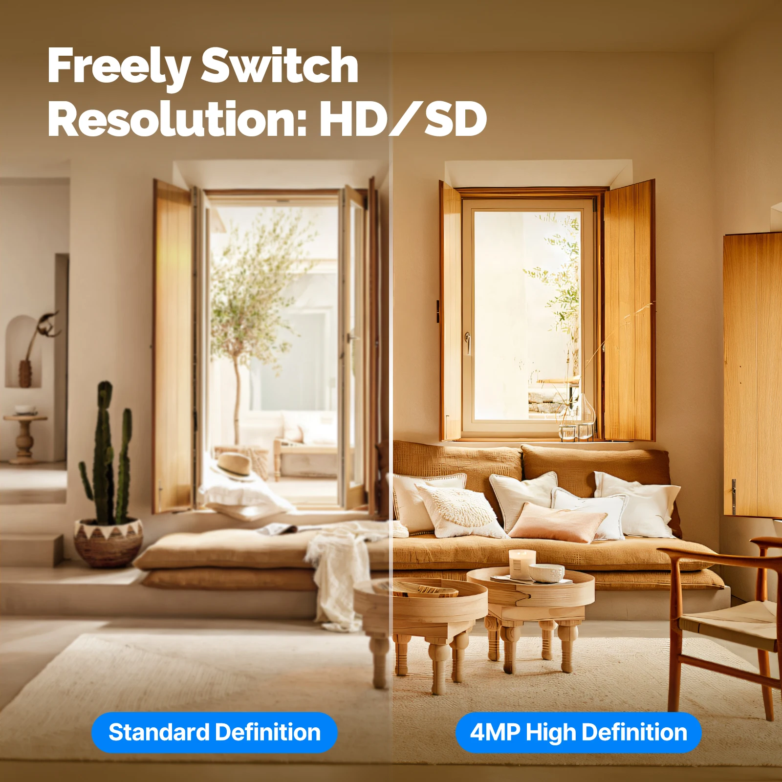 MOESTuya WiFi ในร่ม Pan/Tilt ก - Smart Home Imou บทวิจารณ์และราคา