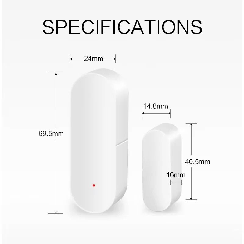 Tuya สมาร์ท WiFi เซ็นเซอร์ประต - Smart Home Setup บทวิจารณ์และราคา