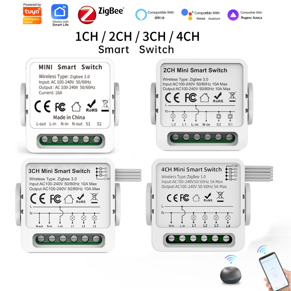 สวิตช์อัจฉริยะ Tuya Zigbee 3.0 - Smart Home Remote บทวิจารณ์และราคา
