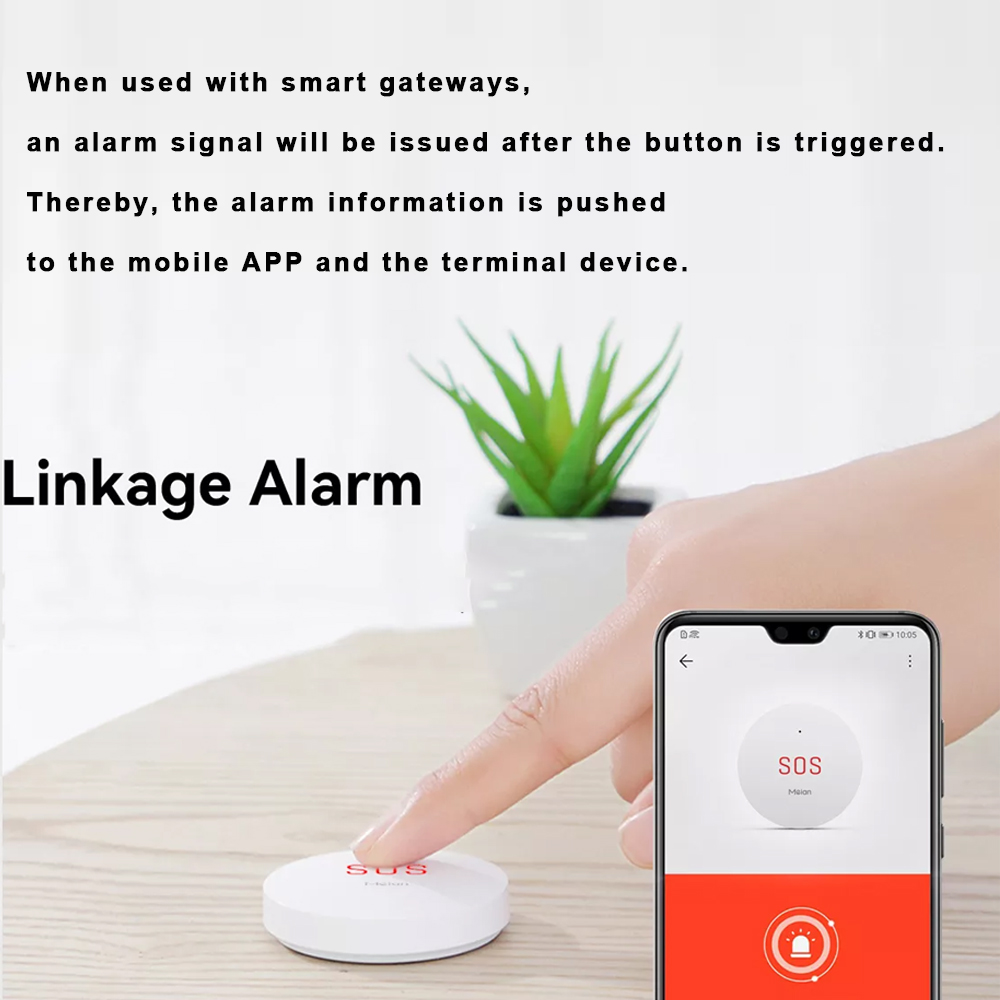 Zigbee Tuya ปุ่มฉุกเฉิน SOS คว - Smart Home Living บทวิจารณ์และราคา