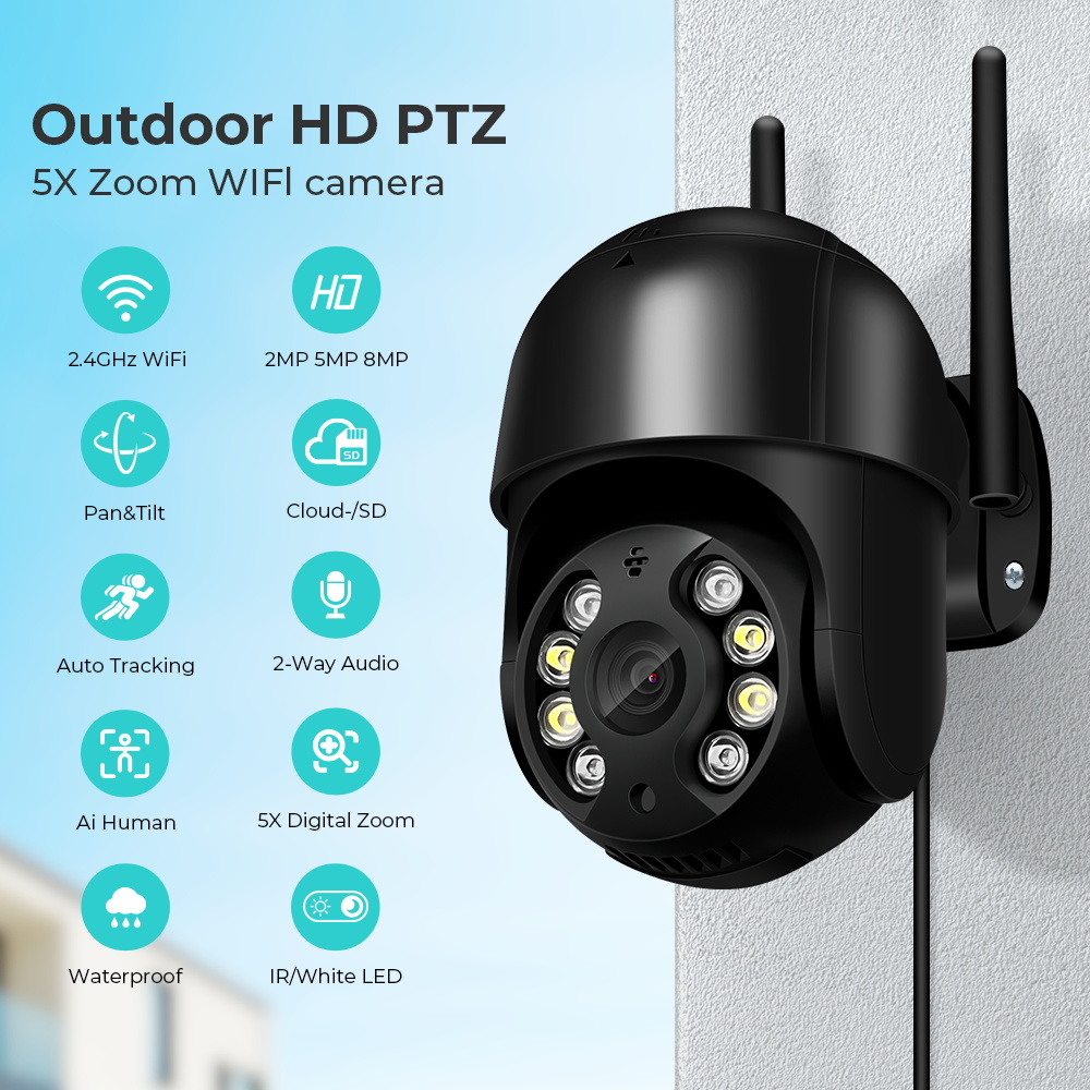 กล้องวงจรปิดไร้สายภายนอกสำหรับ - Smart Home Imou บทวิจารณ์และราคา