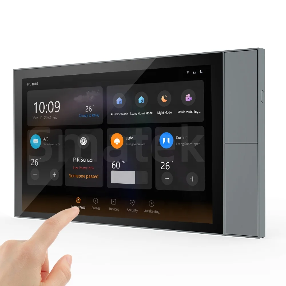 หน้าจอดิจิตอลระบบสัมผัสสมาร์ทไ - Smart Home Knx System บทวิจารณ์และราคา