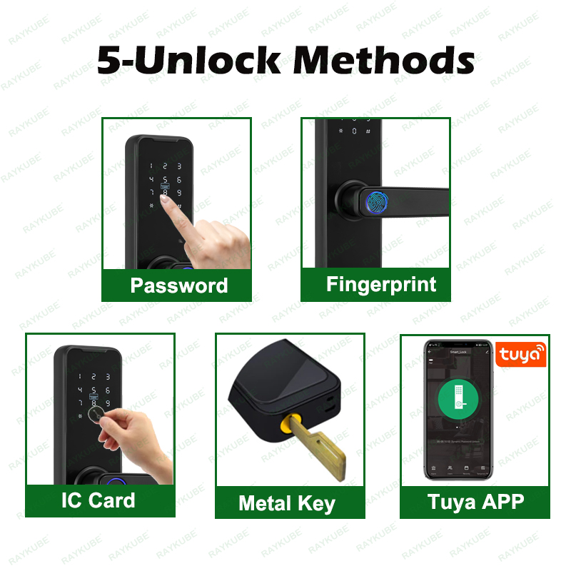 RAYKUBE Biometric ลายนิ้วมือปร - Smart Home Ezviz บทวิจารณ์และราคา
