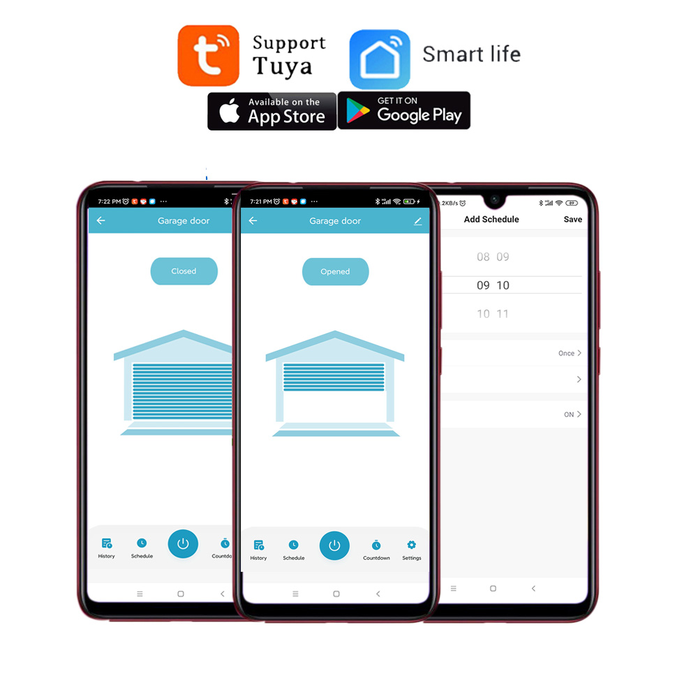 ตัวควบคุมที่เปิดประตูโรงรถอัจฉ - Smart Home Yale บทวิจารณ์และราคา
