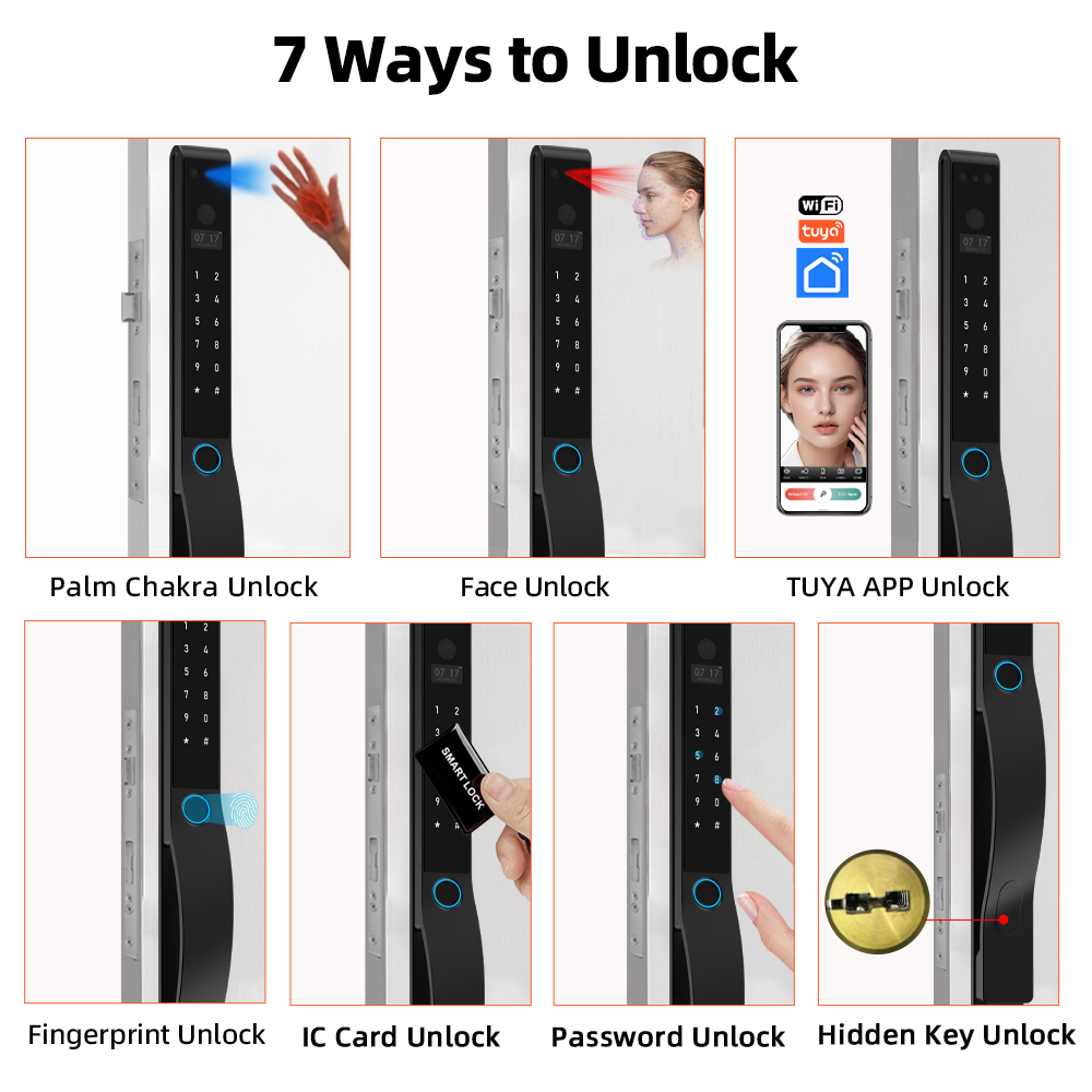 RAYKUBE DQ10 Tuya WiFi ปาล์ม V - Smart Home Ezviz บทวิจารณ์และราคา