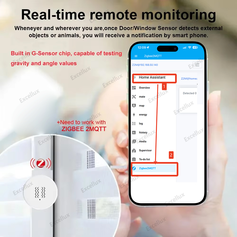 Zigbee 3.0 สมาร์ทเซ็นเซอร์การส - Smart Home Setup บทวิจารณ์และราคา