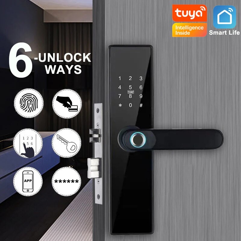 Tuya Wifi สมาร์ทล็อคลายนิ้วมือ - Smart Home Ezviz บทวิจารณ์และราคา