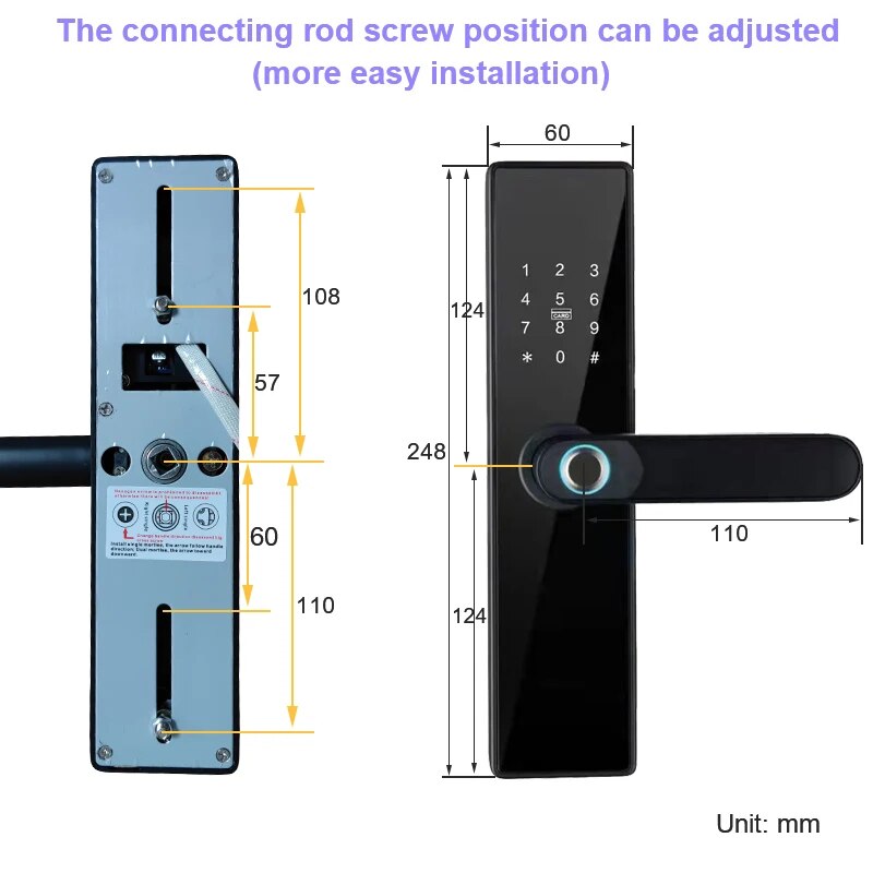 Tuya Wifi สมาร์ทล็อคลายนิ้วมือ - Smart Home Ezviz บทวิจารณ์และราคา