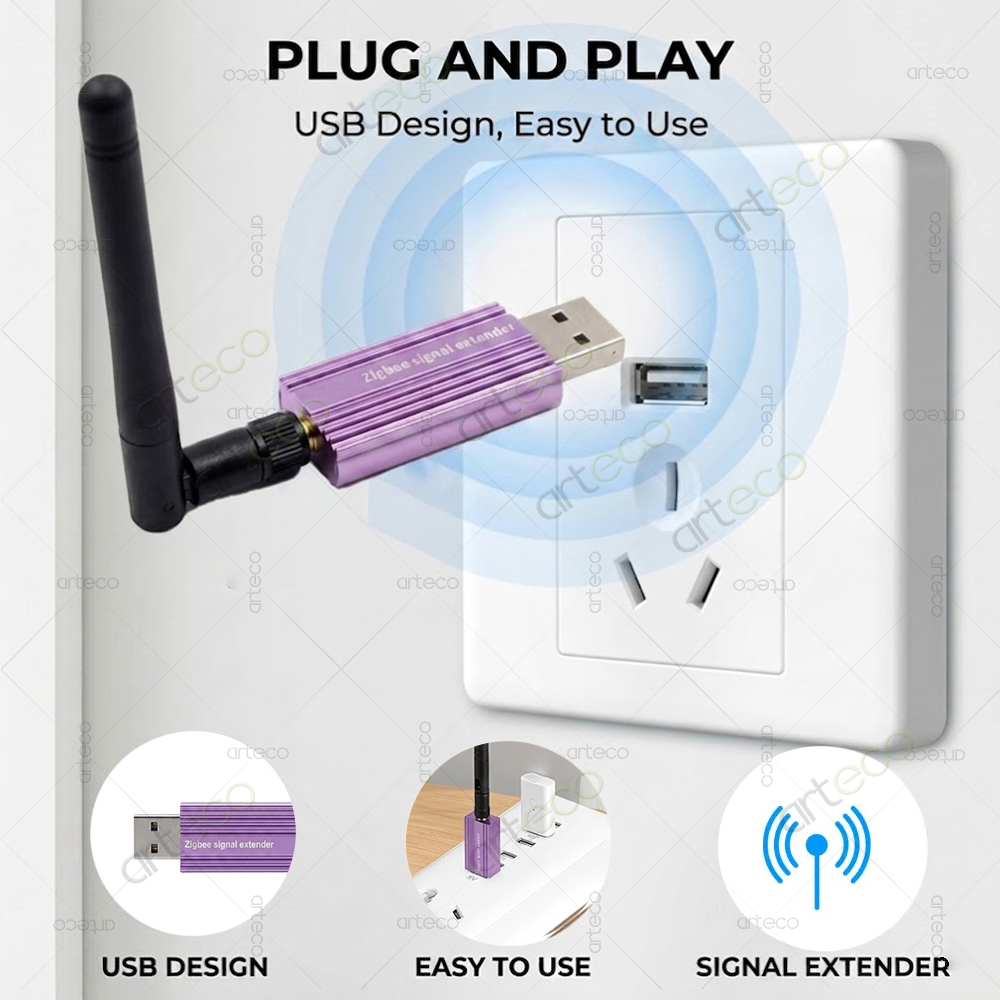 ตัวขยายสัญญาณ Zigbee USB ตัวขย - Smart Home Setup บทวิจารณ์และราคา