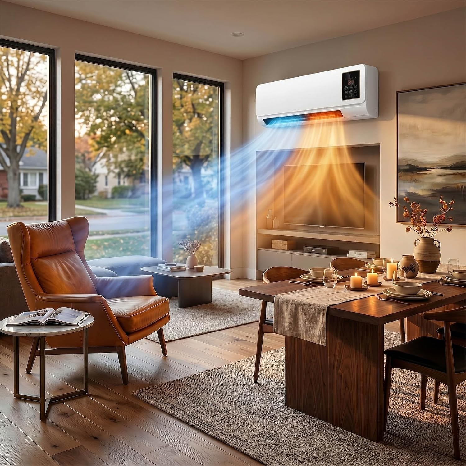 เครื่องปรับอากาศติดผนังพร้อมพั - Smart Bathroom Fan บทวิจารณ์และราคา