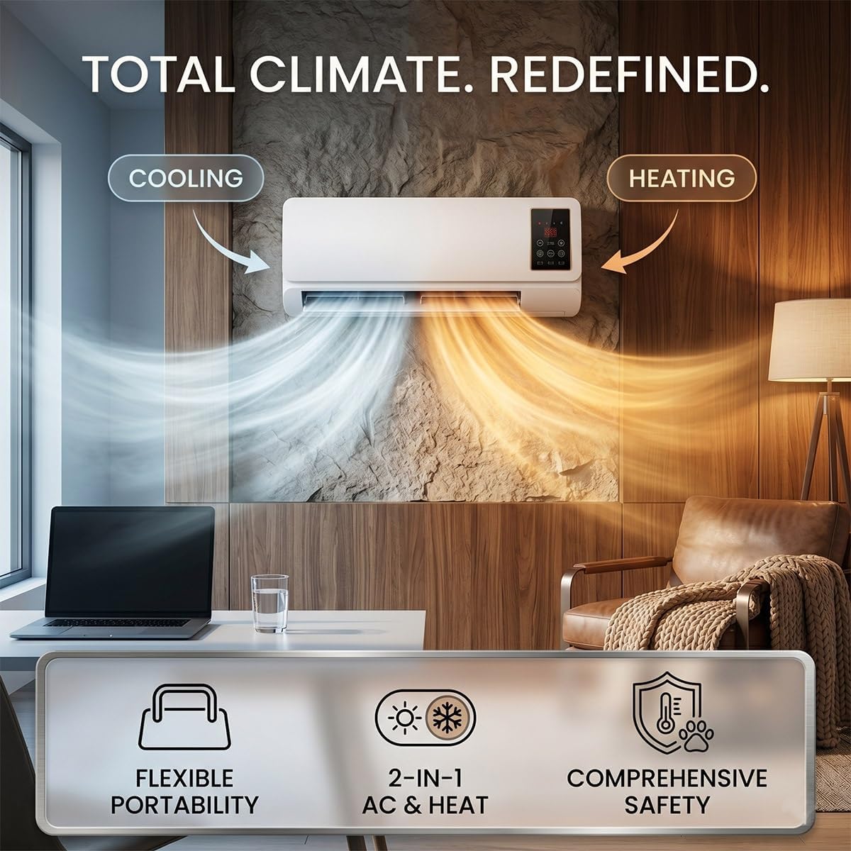 เครื่องปรับอากาศติดผนังพร้อมพั - Smart Bathroom Fan บทวิจารณ์และราคา